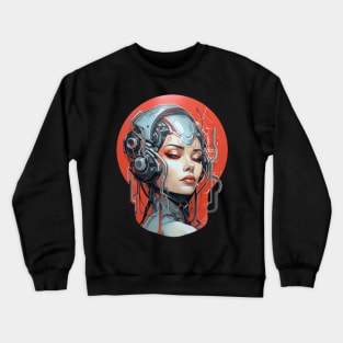 Sci-fi Gal Crewneck Sweatshirt